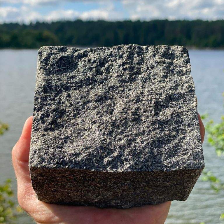 Gabbro Dark Magma Granite - Cobblestones