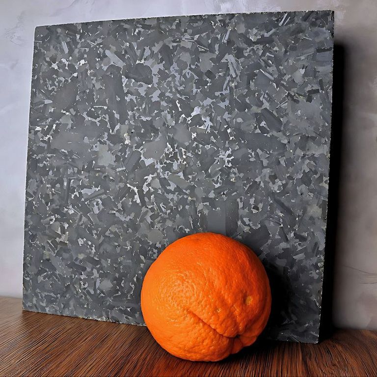 Application image for Labradorite Blue Seven Oceans - Pavers. The dominant color shown is gray. The color mix creates a warm feeling.