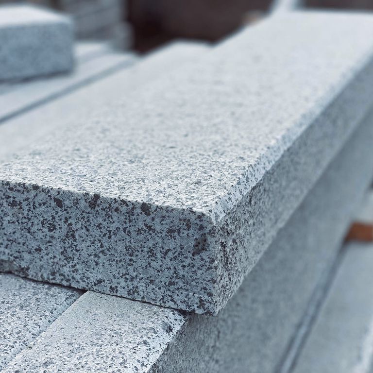 White House Granite - Steps