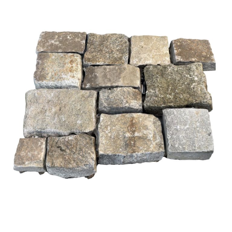 Granite - Reclaimed Full Bed Veneer - Squares and Rectangles