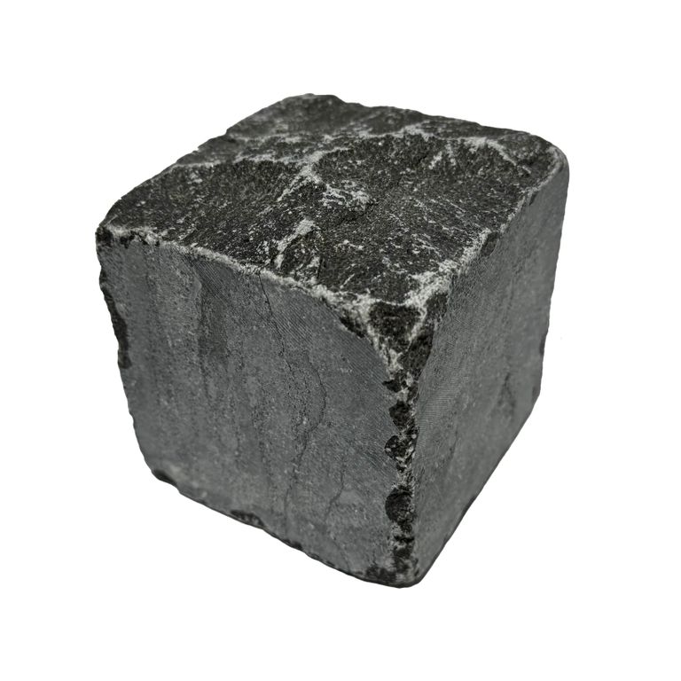 Highland Limestone Cobblestones - Square - Split & Tumbled Top, Sawn & Tumbled Sides