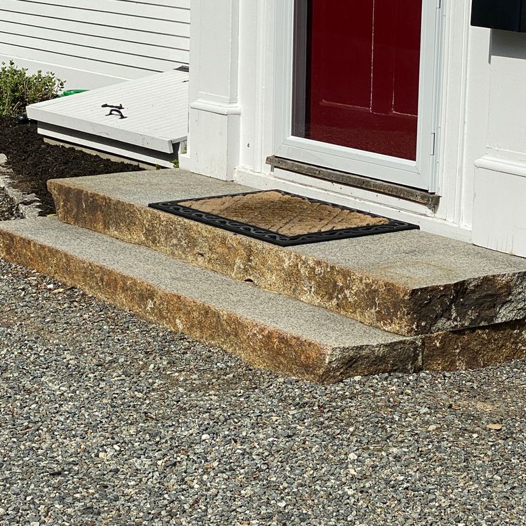 Reclaimed Rockport Granite - Live Edge Landing