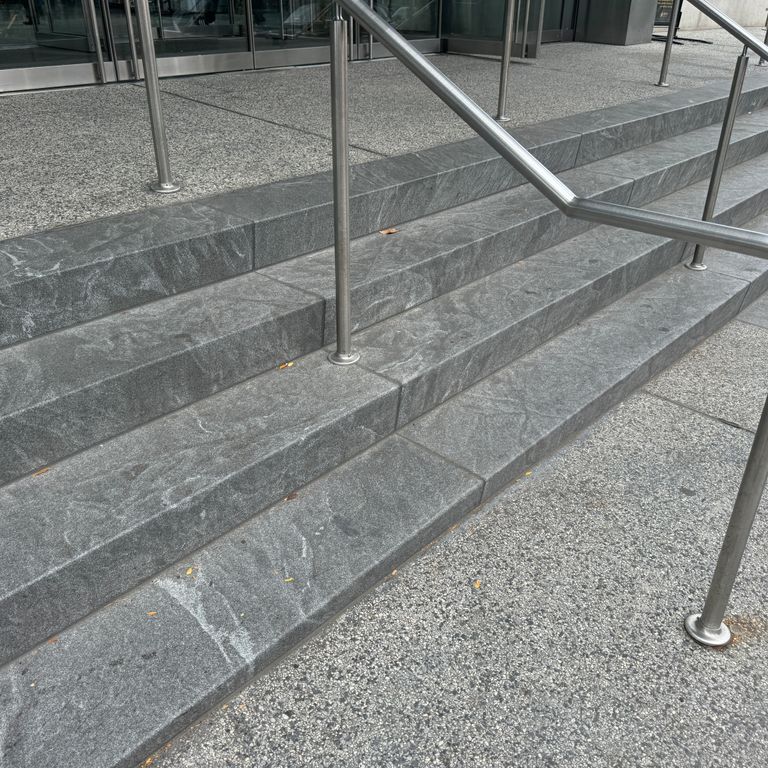 Jet Mist Granite - Steps and Treads