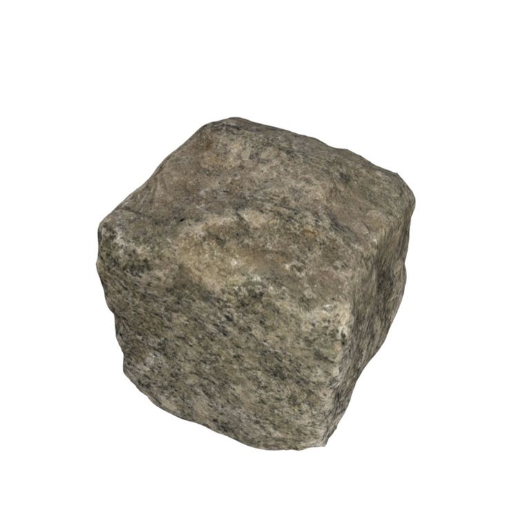 Gray Granite Cobblestone - Squares