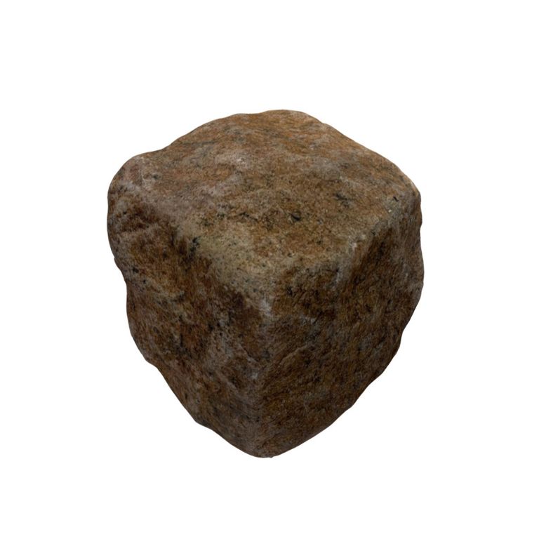 Yellow Granite Cobblestone - Squares