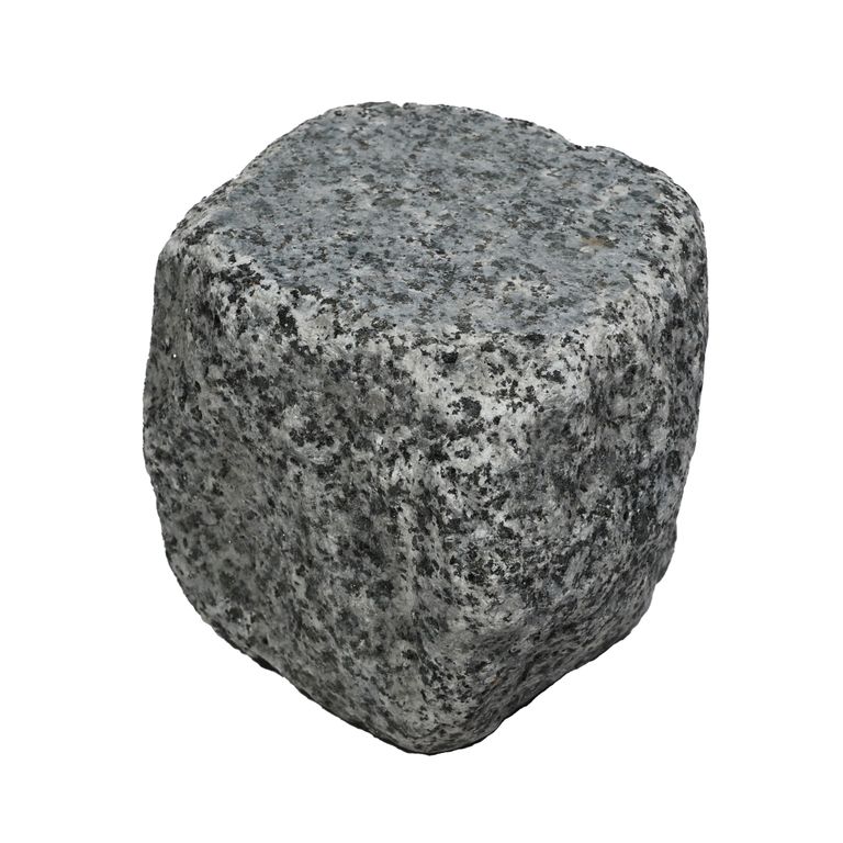 Application image for White House Granite - Tumbled Cobblestones. The surface finish shown is . Dominant colors shown are gray and white. The color mix creates a cool feeling.