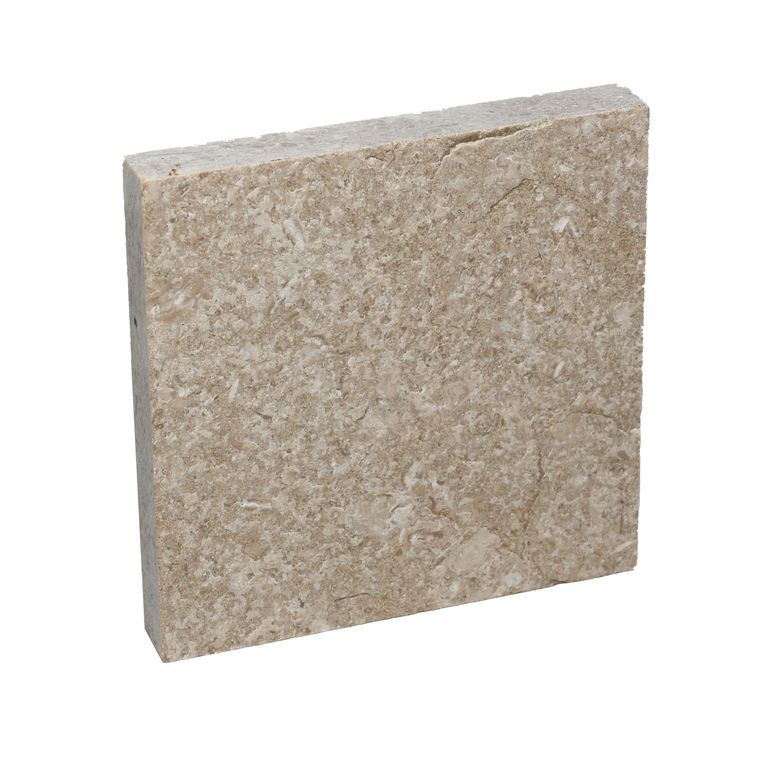Veneto Beige Limestone - Flamed & Brushed Pavers