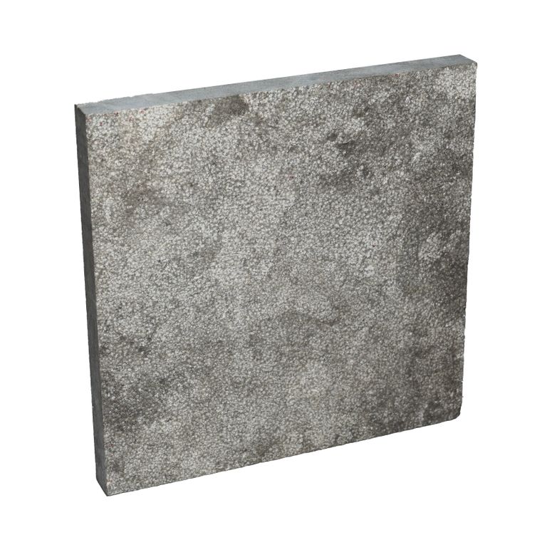 Color/Finish variation image for Blue Noble Limestone - Pavers. The surface finish shown is bush hammered. The dominant color shown is gray. The color mix creates a cool feeling.