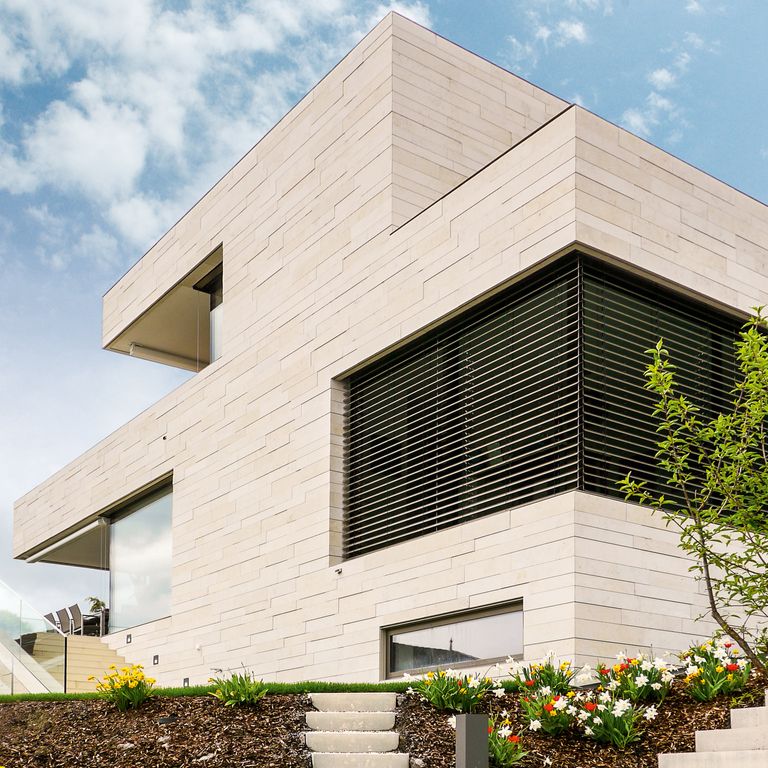 Bavarian Beige Limestone - Cut to Size Wall Cladding