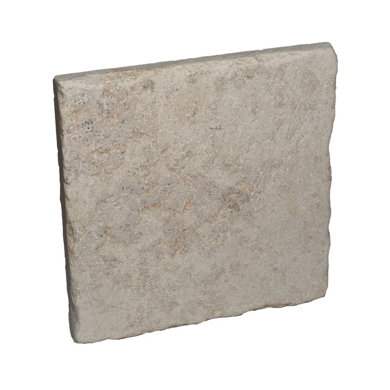 Feature image for Bavarian Beige Limestone - Antiqued Interior Flooring. The surface finish shown is antiqued. Dominant colors shown are beige, tan and cream. The color mix creates a warm feeling.