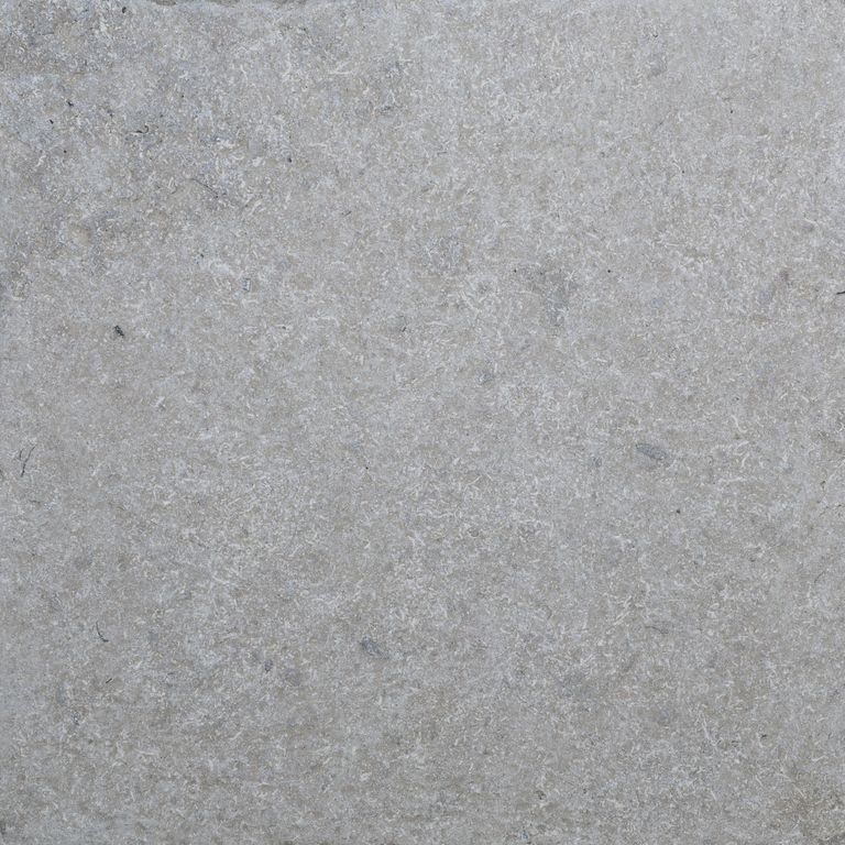Swatch image for Bavarian Gray Limestone - Antiqued Interior Flooring. The surface finish shown is antiqued. The dominant color shown is gray. The color mix creates a cool feeling.